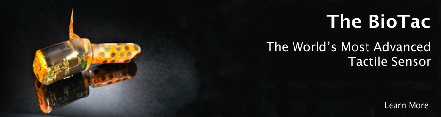 The BioTac, the world's most advanced tactile sensor