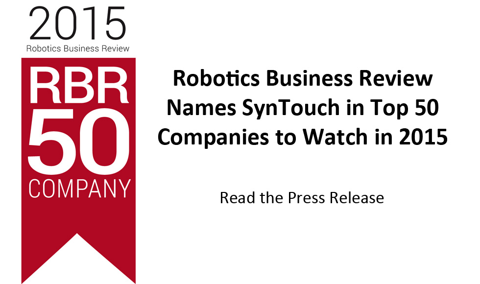 SynTouch Elected to RBR50