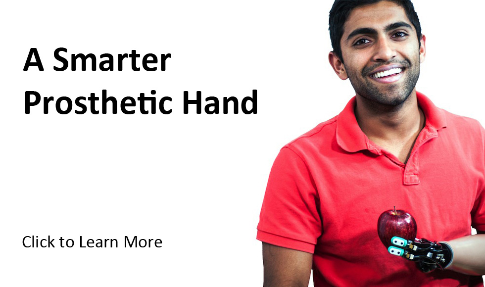 A Smarter Prosthetic Hand